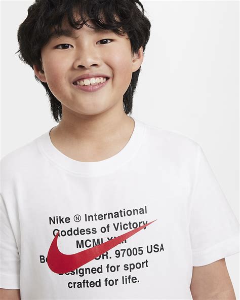 nike t shirt weiß kinder|Nike Kinder.